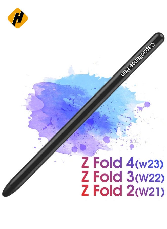 Fold Edition Galaxy Z Fold 4 Pen Replacement for Samsung Galaxy Z fold 4 5G S Pen Stylus +Replacement Tips/Nibs+Card Pin (Black)