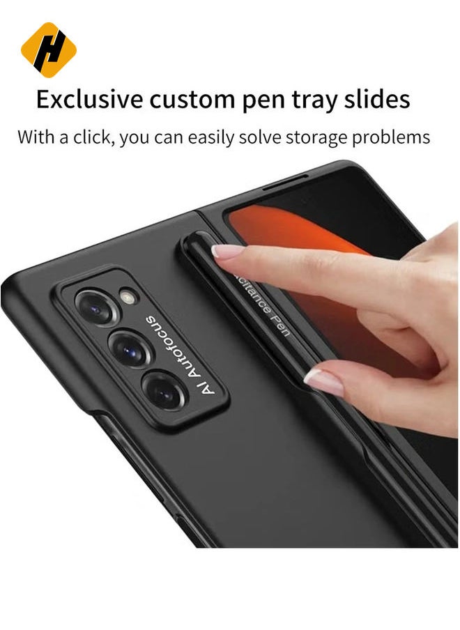 Fold Edition Galaxy Z Fold 4 Pen Replacement for Samsung Galaxy Z fold 4 5G S Pen Stylus +Replacement Tips/Nibs+Card Pin (Black)