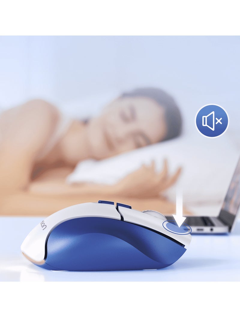 MEETION Wireless Dual-Mode Ergonomic Mouse BTM001 Ergonomic Design 2.4g Bluetooth Dual Mode Multiple Colors Available