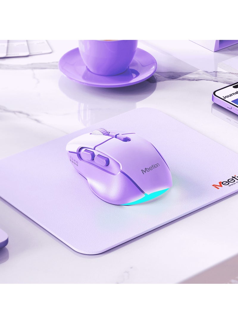 MEETION Wireless Dual-Mode Ergonomic Mouse BTM001 Ergonomic Design 2.4g Bluetooth Dual Mode Multiple Colors Available