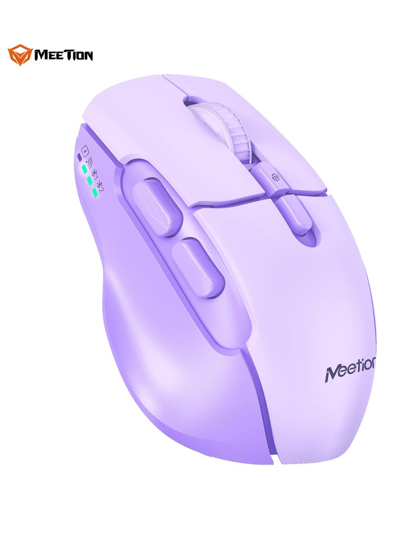 MEETION Wireless Dual-Mode Ergonomic Mouse BTM001 Ergonomic Design 2.4g Bluetooth Dual Mode Multiple Colors Available