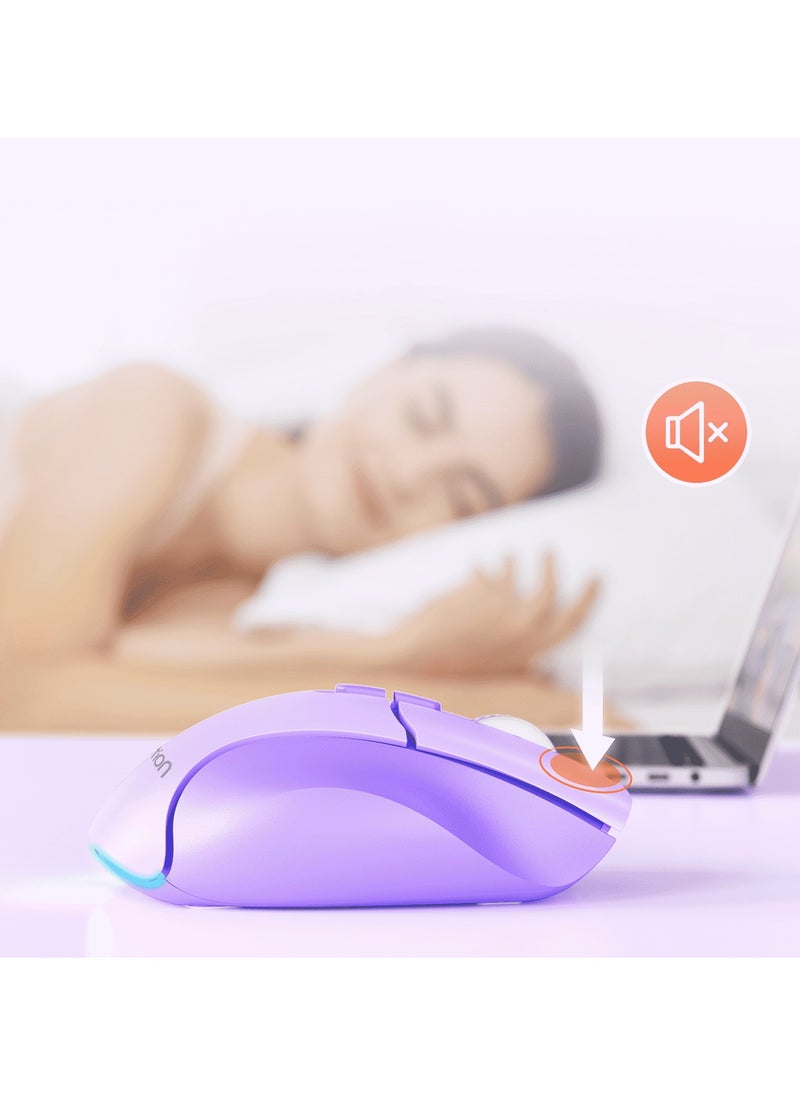 MEETION Wireless Dual-Mode Ergonomic Mouse BTM001 Ergonomic Design 2.4g Bluetooth Dual Mode Multiple Colors Available