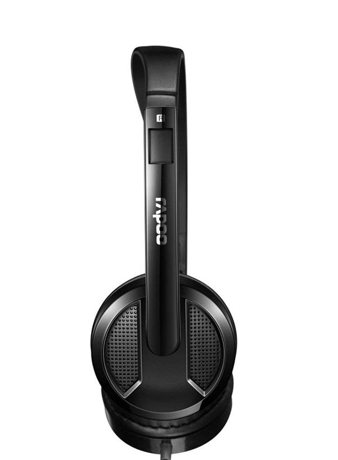 H120 Over-Ear Headphones With Mic Black