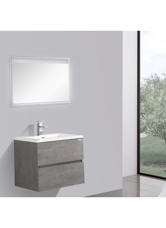 Milano Signature Alik Mfc Vanity W/Mirrorset (2Pcs/Set)