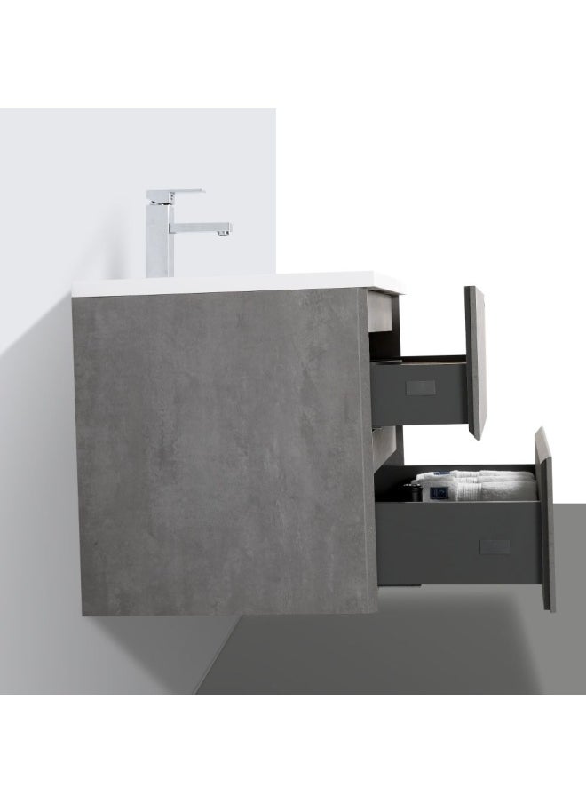 Milano Signature Alik Mfc Vanity W/Mirrorset (2Pcs/Set)