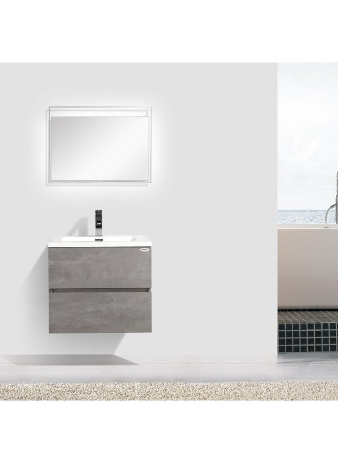 Milano Signature Alik Mfc Vanity W/Mirrorset (2Pcs/Set)