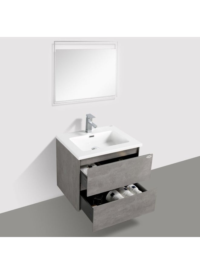 Milano Signature Alik Mfc Vanity W/Mirrorset (2Pcs/Set)