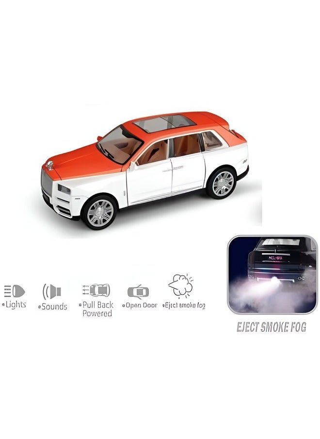 Rolls Royce Cullinan Diecast Car Model 1:22 Scale Luxury Vehicle Replica for Collectors Detailed Diecast Car Model for Display