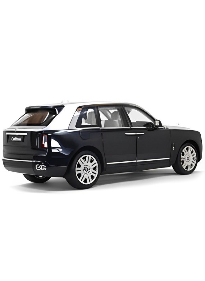 Rolls Royce Cullinan Diecast Car Model 1:22 Scale Luxury Vehicle Replica for Collectors Detailed Diecast Car Model for Display