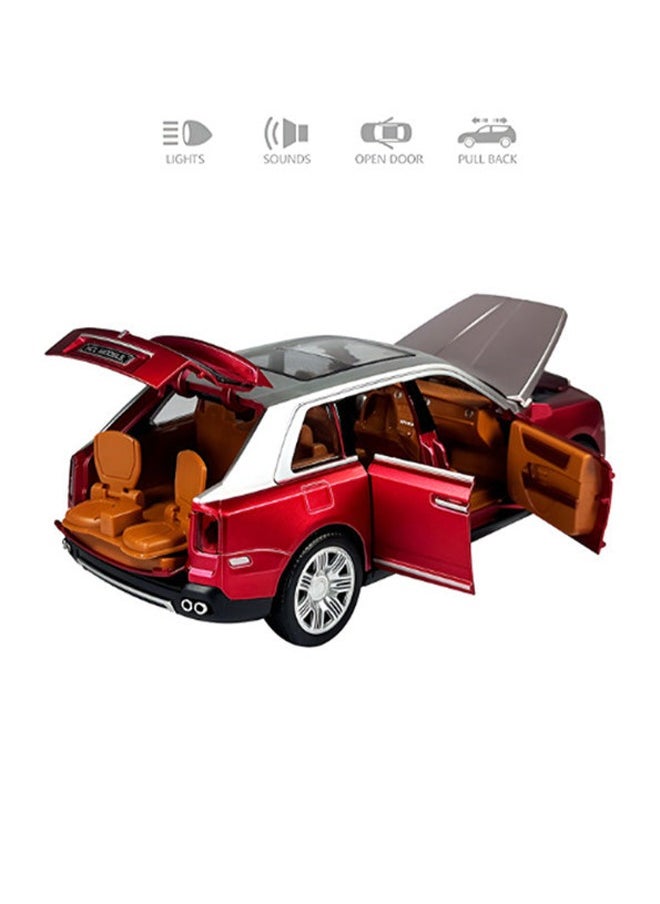 Rolls Royce Cullinan Diecast Car Model 1:22 Scale Luxury Vehicle Replica for Collectors Detailed Diecast Car Model for Display