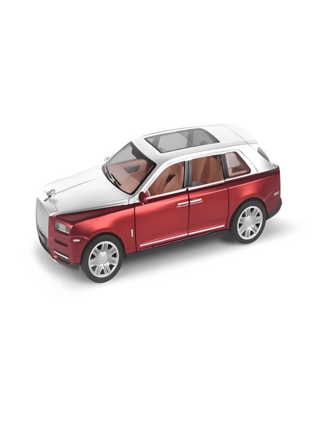 Rolls Royce Cullinan Diecast Car Model 1:22 Scale Luxury Vehicle Replica for Collectors Detailed Diecast Car Model for Display