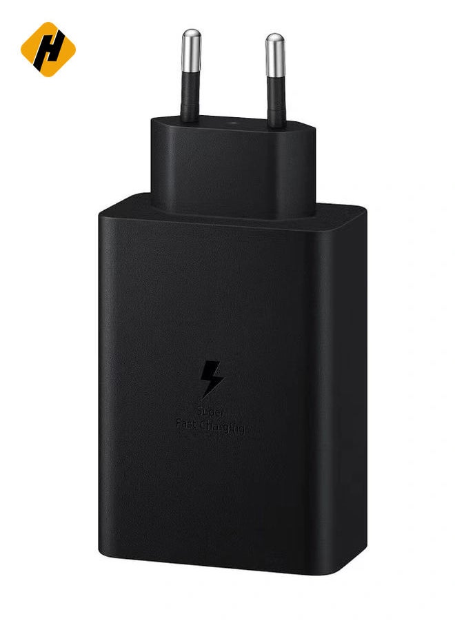 65W Black Power Adapter Set – Trio for High-Efficiency Charging