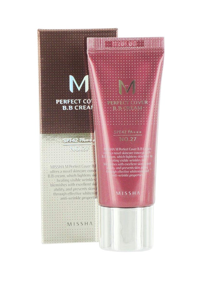 M Perfect Cover BB Cream SPF 42 27 Honey Beige