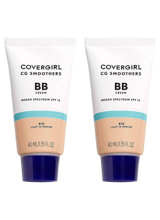 Smoothers Lightweight Bb Cream With Spf 15, 810 Light To Medium Skin Tones, 2 Count