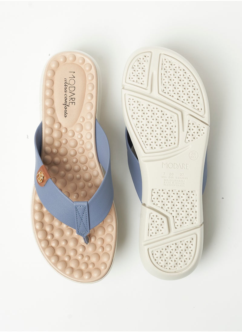 Dani Single Strap Flat Sandals | Made in Brazil