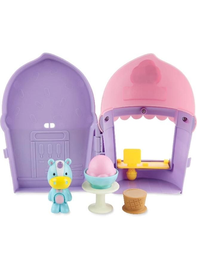 Skip Hop Pretend Play Zoo Ice Cream Shoppe Playset, Toy for Kids 2 Years and Up, Unicorn