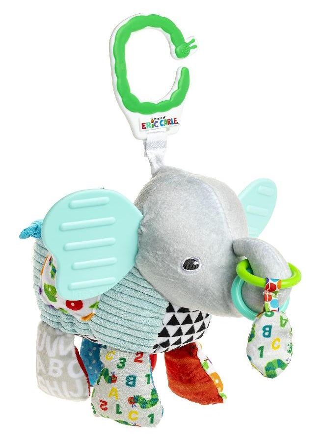 World of Eric Carle Elephant On the Go Developmental Activity Toy, 14”