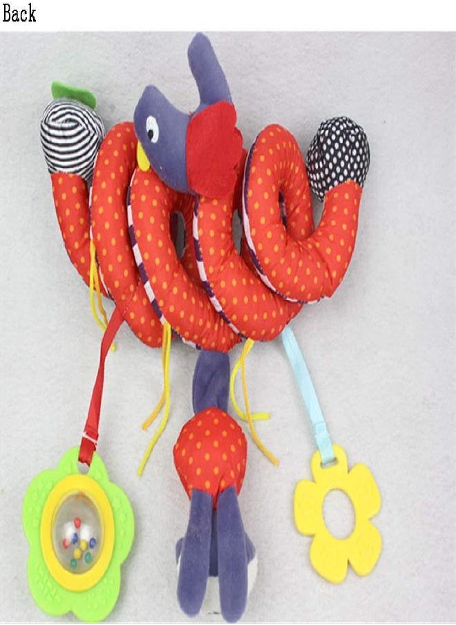 CdyBox Stroller Car Seat Toy for Baby/Cot Spiral Hanging Toy Entertainment BB Travel Activity
