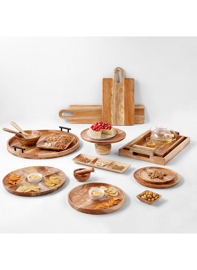 Albero Chip and Dip Platter 35x2.5x35 cm