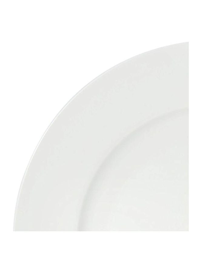 2-Piece Platter And Bowl Set White