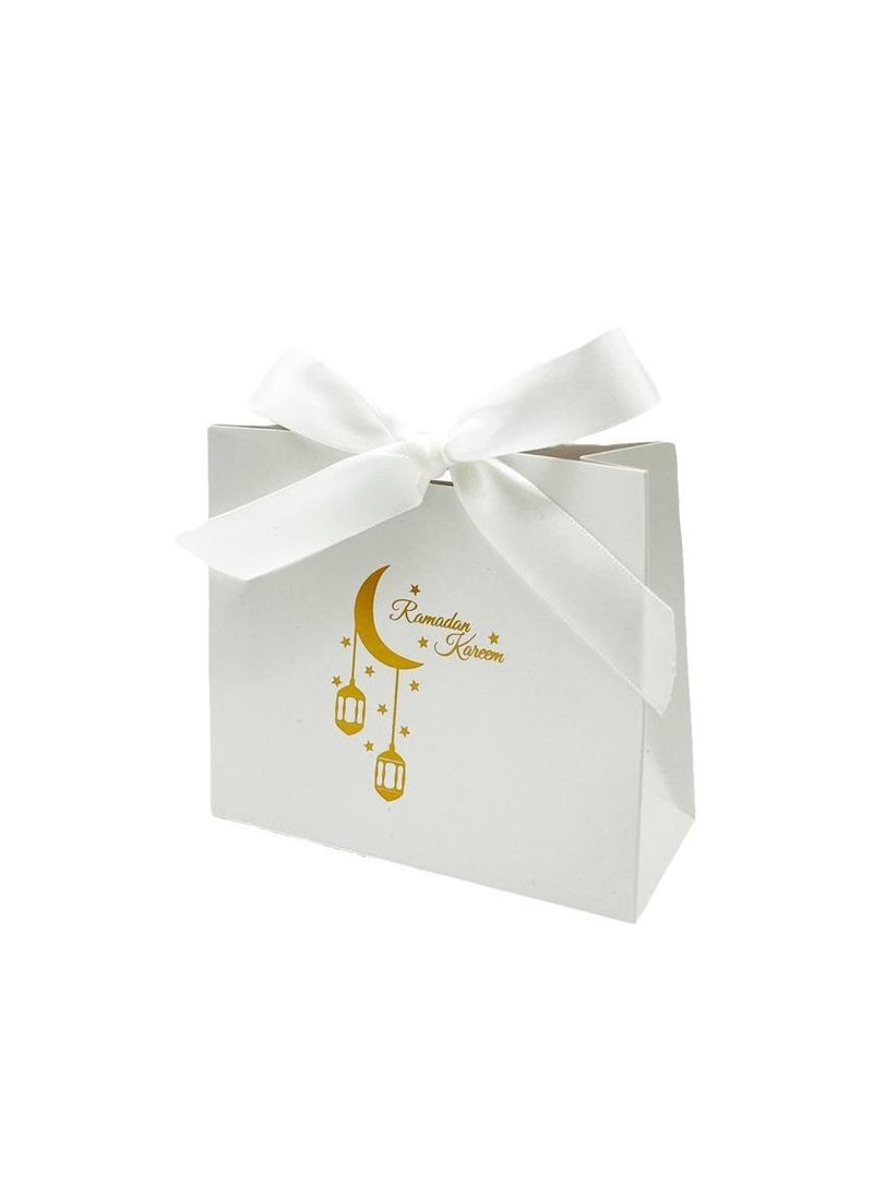 50 Pieces Candy Packaging Cardboard Box For Eid Mubark Ramadan Kareem Party Souvenir Gift Boxes