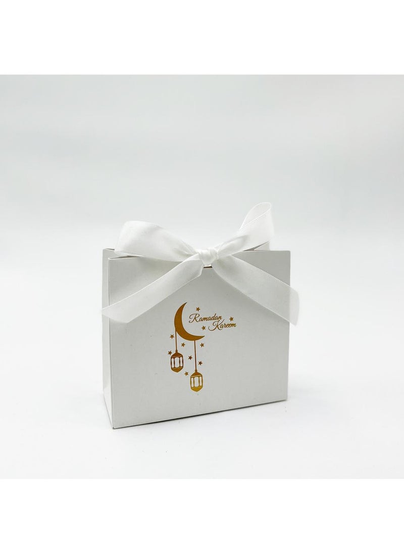 50 Pieces Candy Packaging Cardboard Box For Eid Mubark Ramadan Kareem Party Souvenir Gift Boxes