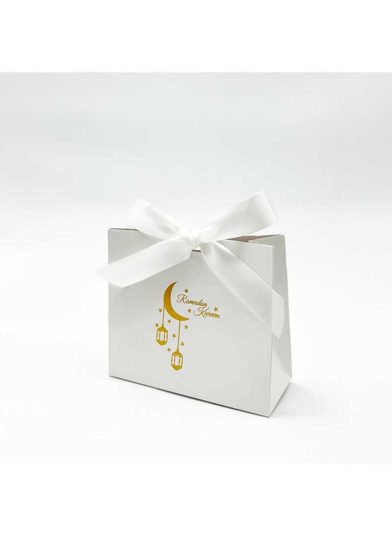 50 Pieces Candy Packaging Cardboard Box For Eid Mubark Ramadan Kareem Party Souvenir Gift Boxes