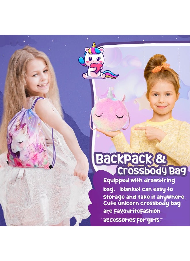 Colorful Unicorn Theme Gift Box for Girls, Women and Ladies, Perfect Birthday Gift Set for Every Occasion