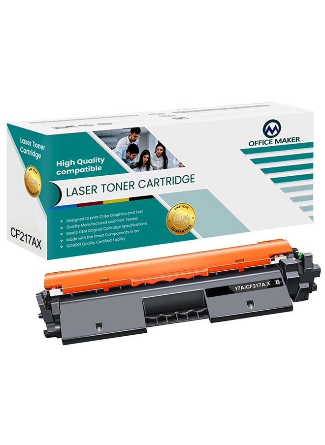 High Capacity Compatible Toner Cartridge Replacement for HP 17AX CF217AX Use for LaserJet Laserjet Pro M102w M130fw, Laserjet Pro MFP M130fw M130nw M130fn M130a Black (with Chip) 3000 Pages