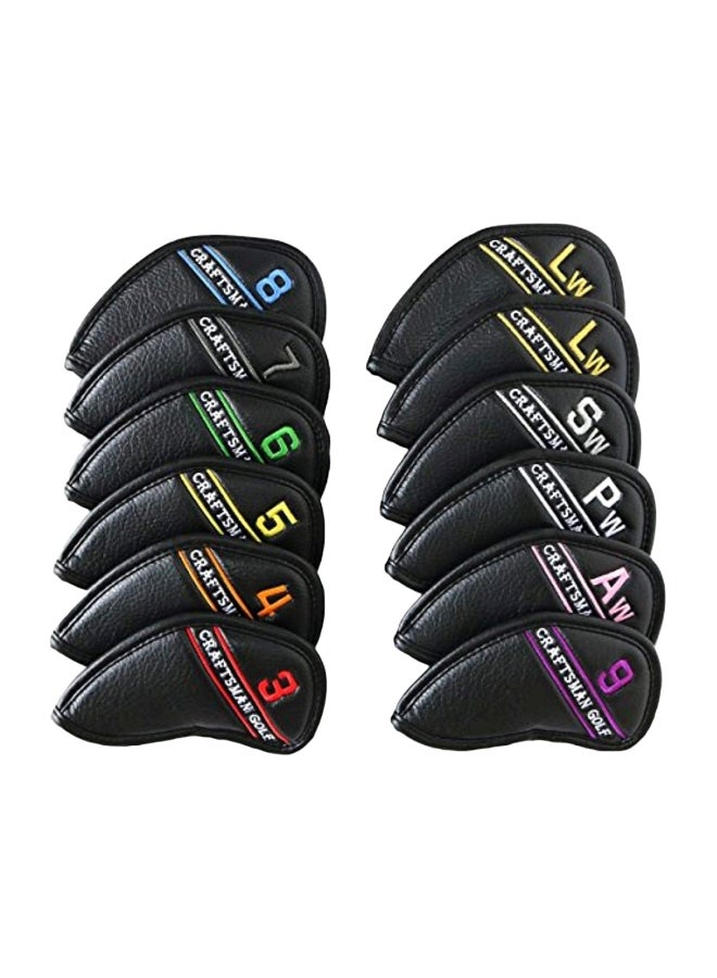 12-Piece Golf Head Cover Set