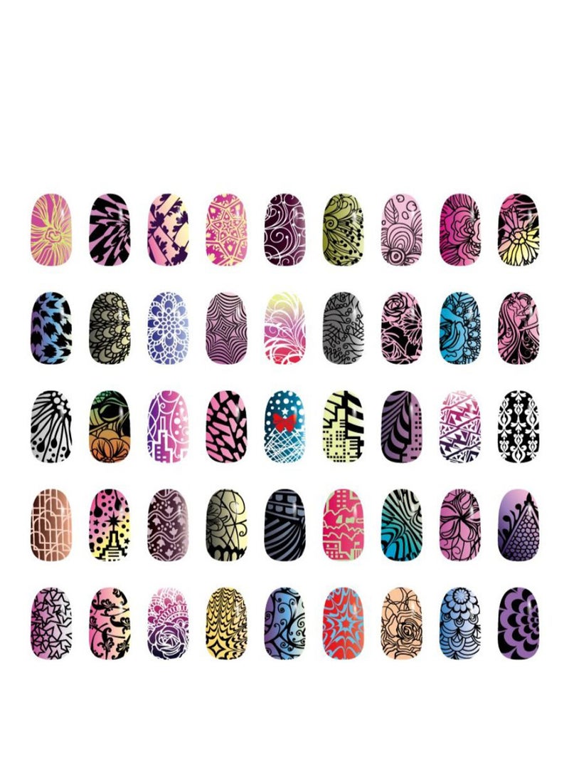 Nail Art Stamping Plate Celebration Collection Multicolour