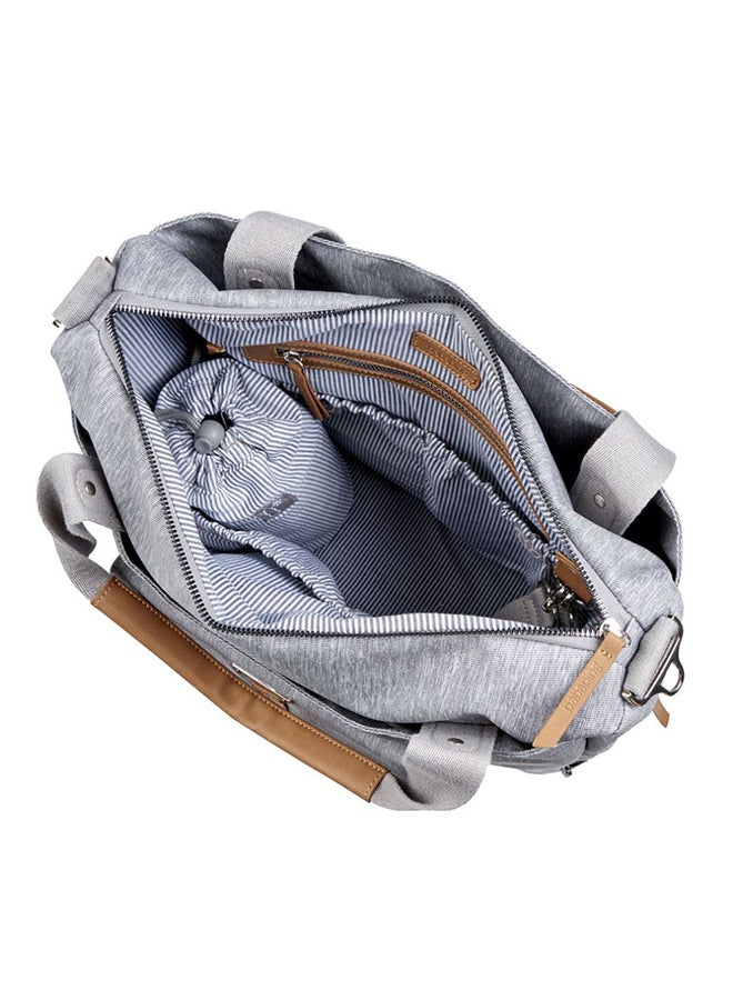 Roma 2 Changing Bag - Grey Marl
