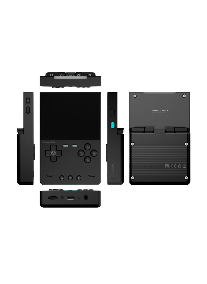 Trimui Brick Handheld Game Linux Console T3040 Portable Open-Source Allwinner A133P PowerVR GE8300 3.2 inches IPS Full-fit Screen Built-in Mono Microphone 3000mAh