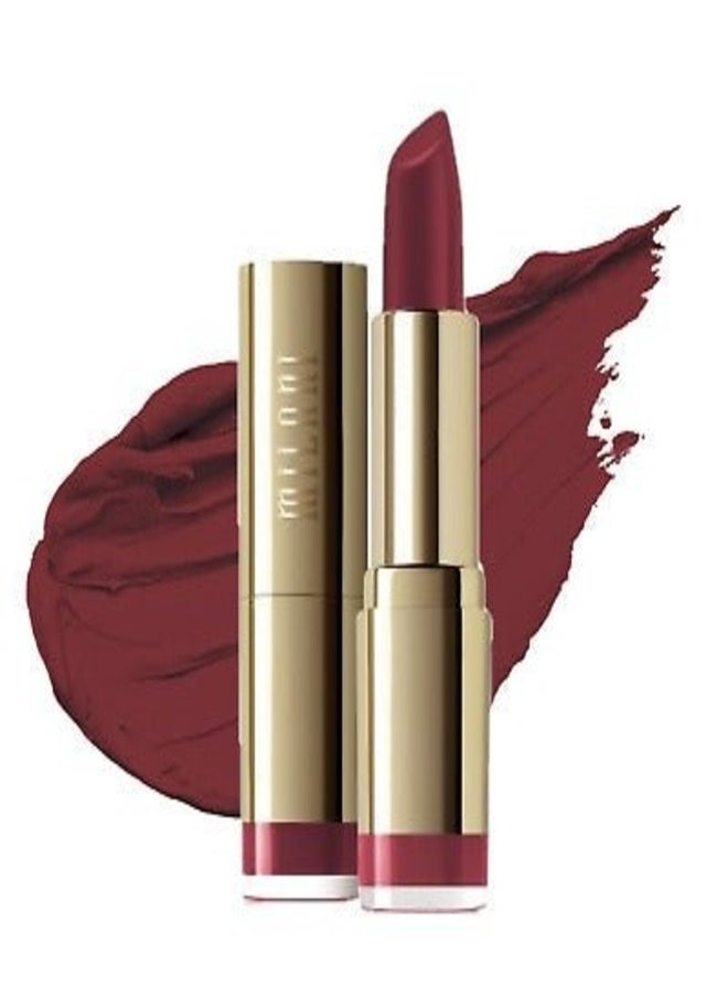 Milani Color Statement Matte Lipstick  82 Matte Drama Cruelty-Free Nourishing Lipstick in Vibrant Shades 5g