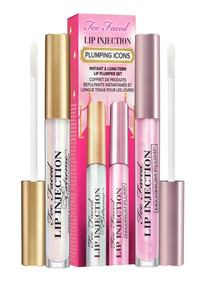 TOO FACED Lip Injection Extreme Lip Plumper Instant Plumping, Extreme Hydration 4g