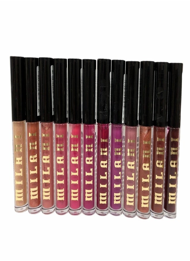 Milani Ludicrous Lip Gloss - Hella Fresh - Moisturizing 3D Shine Finish, 5g