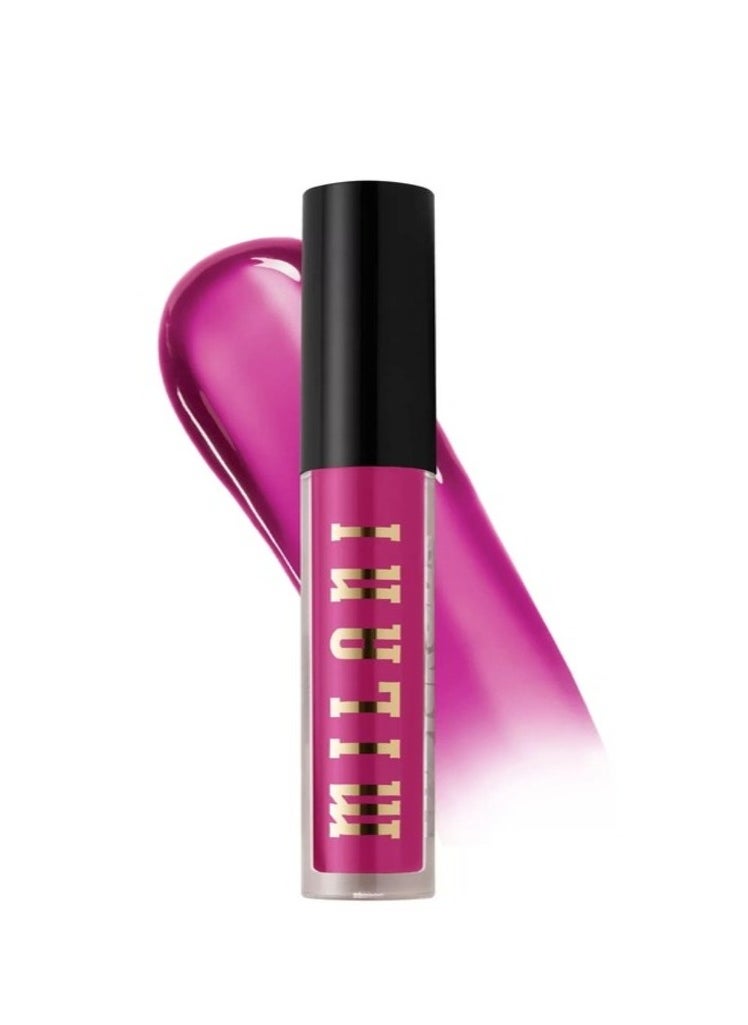 Milani Ludicrous Lip Gloss - Powder Suit Shade - Moisturizing Glossy 3d Shine #180