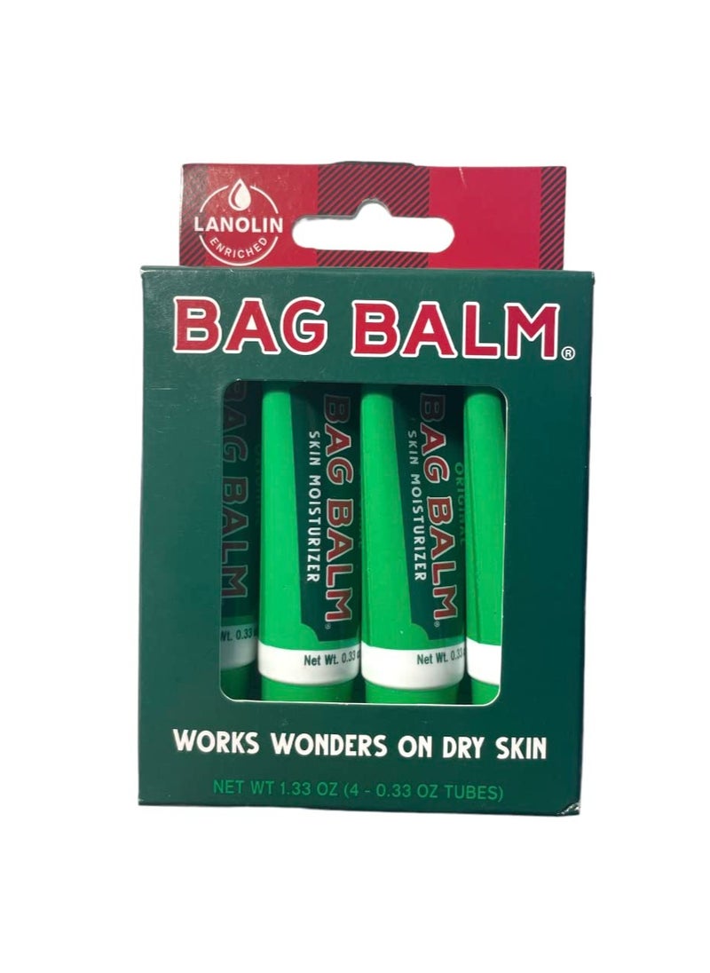 Bag Balm Lip Moisturizer Gift Box (Set of 4)