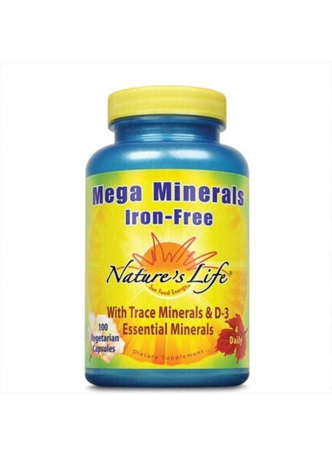 Mega Minerals w/No Iron | 100 CT