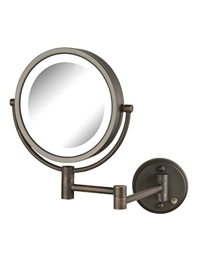 Hl88Bzl Led Lighted Wall Mount Mirror Grey