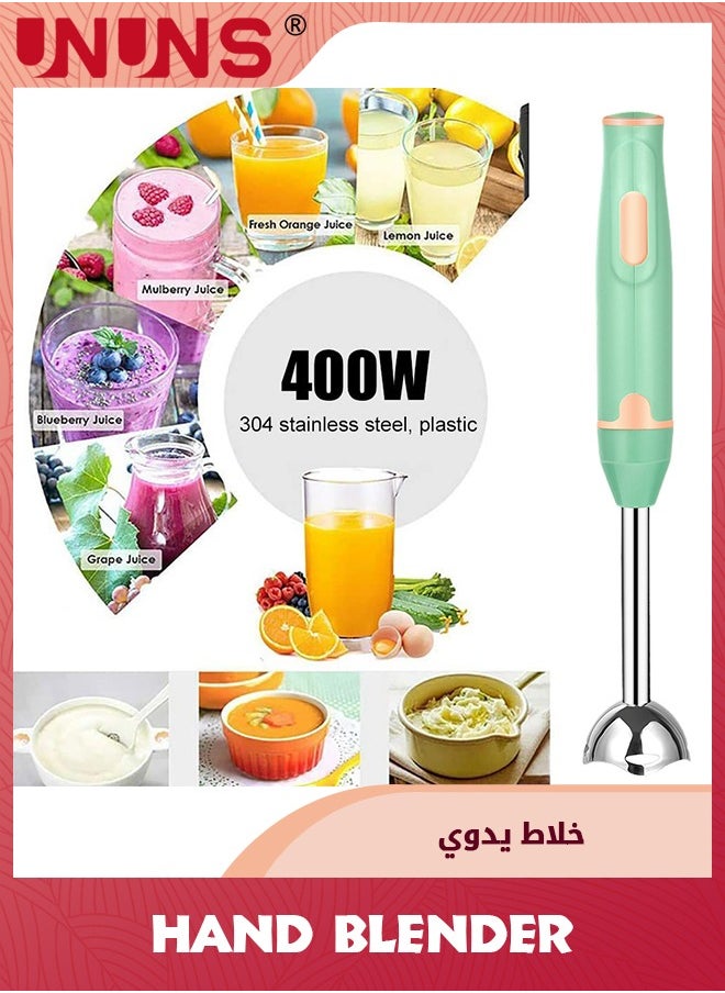 3-in-1 Immersion Hand Blender,Stainless Steel Blades,Corded Blender,Including Whisk And Milk Frother,Pressure Controlled Stick Mixer,Sauces,Soup,Smoothies,Baby Food