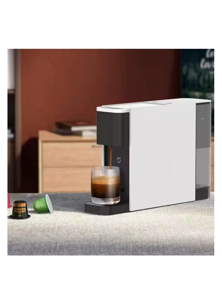 Xiaomi Mijia S1301 Capsule Coffee Machine Compatible with Nespresso Capsule 20Bar Solenoid Pump Removable 600ml Water Tank