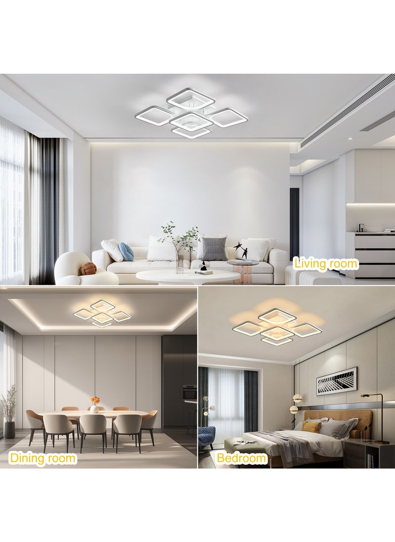 Modern Dimmable LED Ceiling Light, 23.6