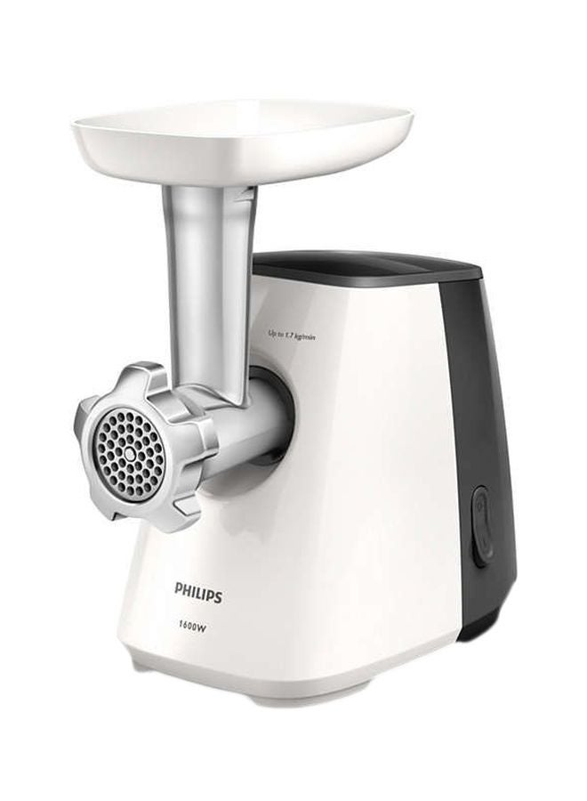 Daily Collection Meat Mincer 1.7 L 1600.0 W HR2713 White/Cashmere Grey