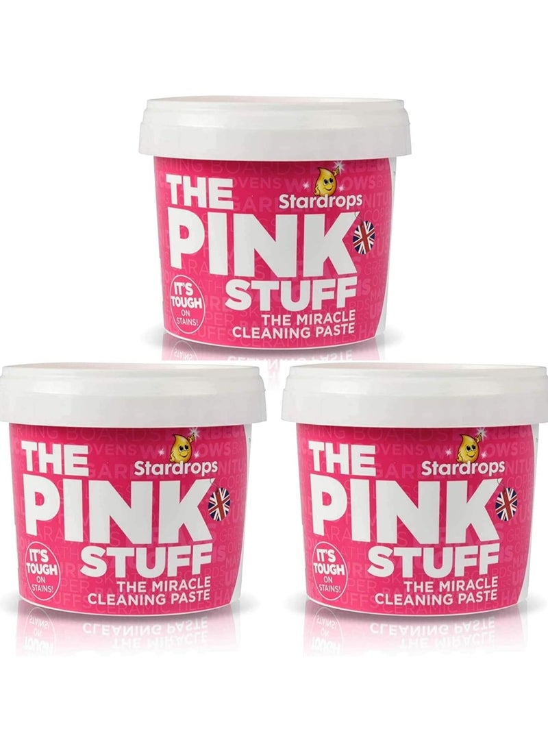 Stardrops The Pink Stuff Miracle Paste All Purpose Tough Household Cleaner 850g Pack of 3