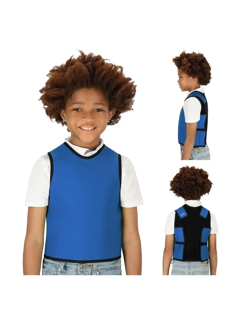 Sensory Compression Vest Deep Pressure Comfort for Autism, ADHD, Hyperactivity and Sensory Processing Disorder, Deep Pressure Vest for Kids, Small Size