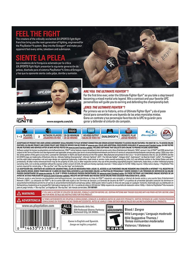 EA Sports UFC - PAL - fighting - playstation_4_ps4