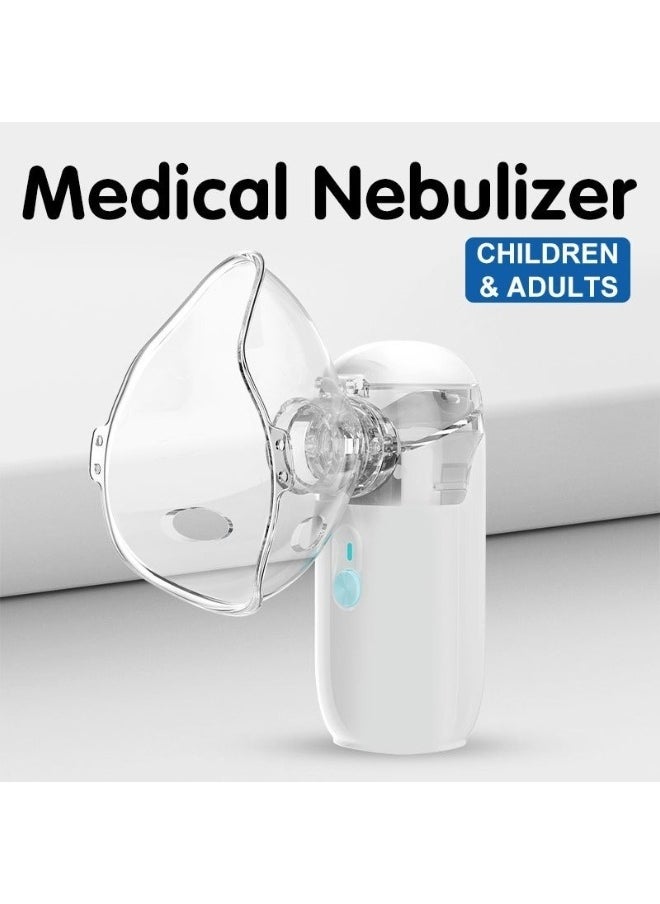 Ultrasonic Mesh Nebulizer for Children Men Women Mini Handheld Portable Steam Humidifier for Home and Travel, ZH-N3