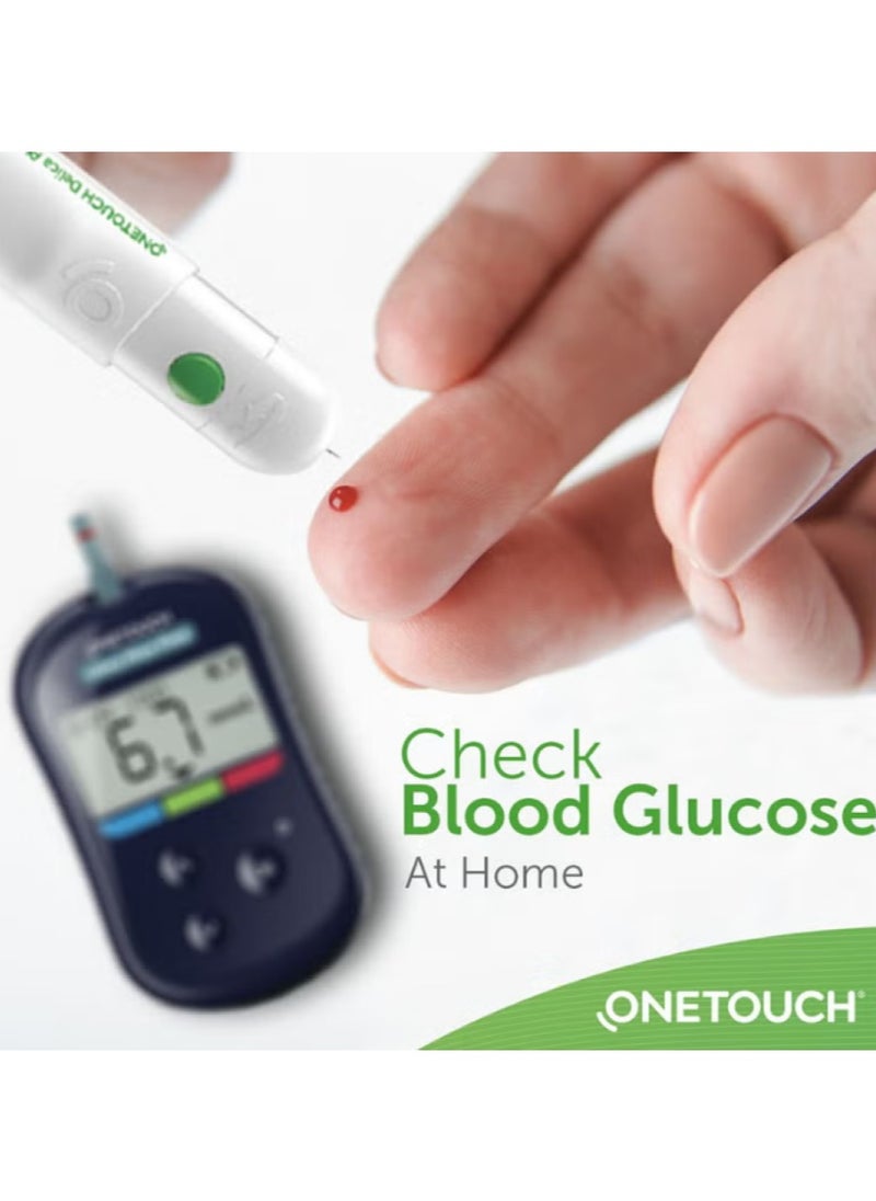 OneTouch Select Plus Blood Sugar Test Strips, Pack of 50s