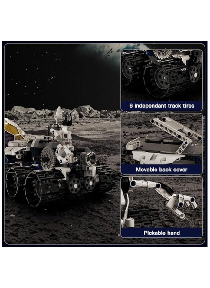 3-in-1 Robot Building Block Set, STEM Project robots, Remote control and APP control ideas, Planet Robot building models, gifts for boys and girls, ages 8 + (606+PCS) mould king 15046